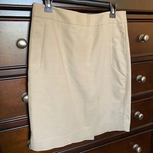 The Limited Khaki Pencil Skirt